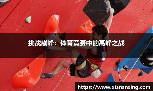 挑战巅峰：体育竞赛中的高峰之战